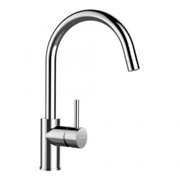 Baterie bucatarie Schock Plutos crom - Culoare Crom