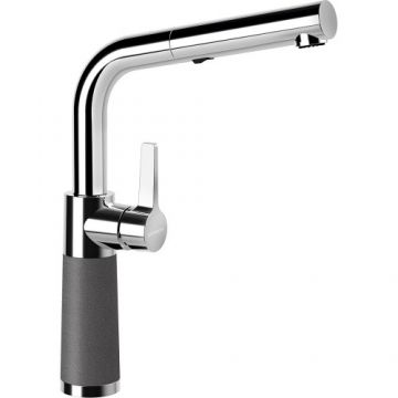 Baterie bucatarie Schock SC-540 cu dus extractibil - Culoare Stone