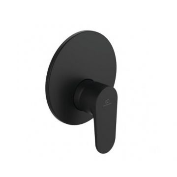 Baterie dus incastrata Ideal Standard Cerafine O, rotunda, negru - Culoare Negru