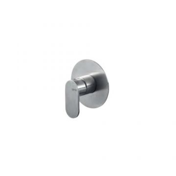 Baterie dus incastrata Vema Ayas Steel - Culoare Crom