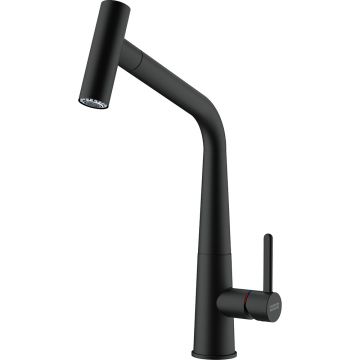 Baterie bucatarie Franke Icon cu dus extractibil  matte black
