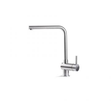 Baterie bucatarie Vema Tiber Steel - Culoare Crom