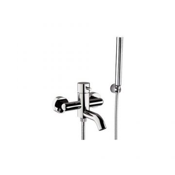 Baterie cada Daniel Rubinetterie Tokyo cu set de dus - Culoare Crom
