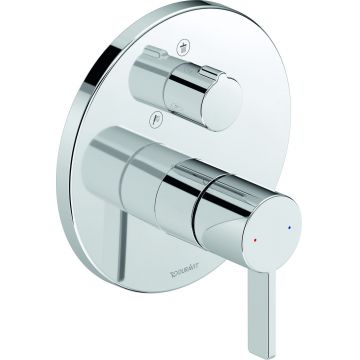 Baterie cada - dus Duravit D-Neo cu montaj incastrat  necesita corp ingropat