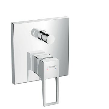 Baterie cada - dus Hansgrohe Metropol cu levier decupat  montaj incastrat  necesita corp ingropat