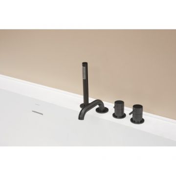 Baterie cada Sanycces Loop cu 4 treceri, metal gun - Culoare Negru