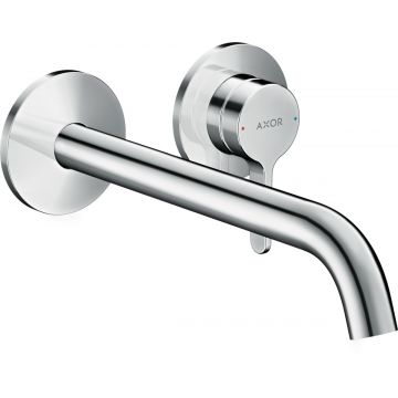 Baterie lavoar Axor ONE cu pipa 220mm  din 2 elemente  necesita corp ingropat  crom