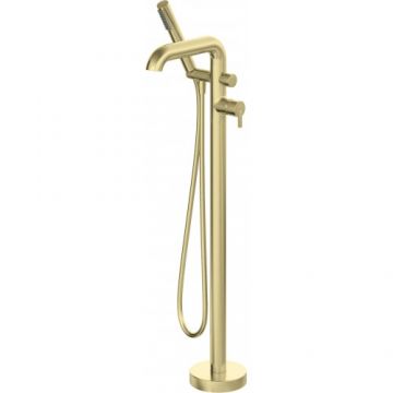 Set baterie cada Deante Silia, freestanding, auriu periat - Culoare aur periat