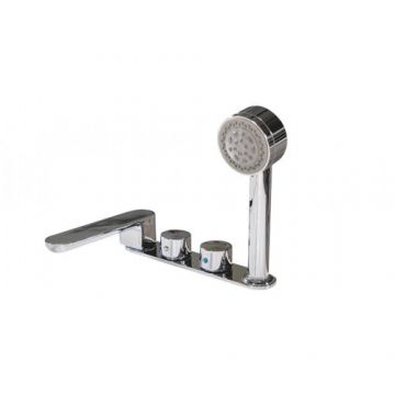 Set baterie cada Wellis Flipper - Culoare Crom