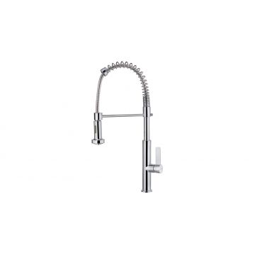 Baterie bucatarie Teka FOT 939 cu pipa inalta flexibila  crom