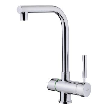 Baterie bucatarie Teka Total OS 206 cu 3 cai  sistem de filtrare optional  crom