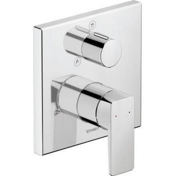 Baterie cada - dus Duravit Manhattan montaj incastrat  necesita corp ingropat  crom
