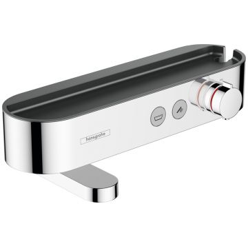 Baterie cada termostatata Hansgrohe ShowerTablet Select 400 cu pipa rotativa  crom