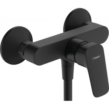 Baterie dus Hansgrohe Logis  negru mat
