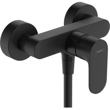 Baterie dus Hansgrohe Rebris S  negru mat