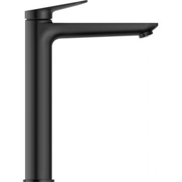 Baterie lavoar Duravit Wave XL pentru lavoare tip bol  fara ventil  negru mat