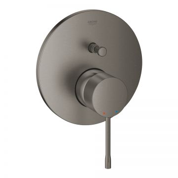 Baterie cada - dus Grohe Essence cu montaj incastrat  necesita corp ingropat  brushed hard graphite