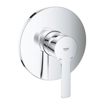 Baterie dus incastrata Grohe Lineare pentru corp ingropat crom lucios