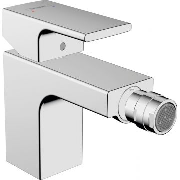 Baterie bideu Hansgrohe Vernis Shape cu ventil pop-up  crom
