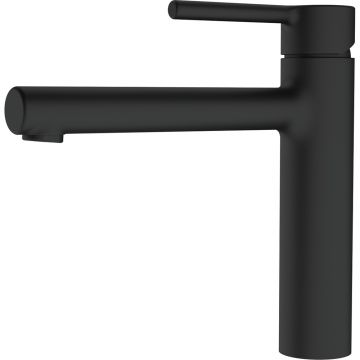 Baterie bucatarie Franke Centro cu pipa fixa  matte black