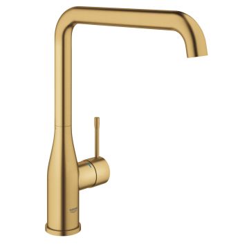 Baterie bucatarie Grohe Essence pipa L  brushed cool sunrise
