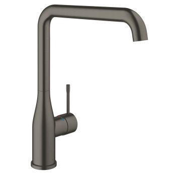 Baterie bucatarie Grohe Essence pipa L  brushed hard graphite