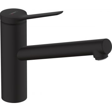 Baterie bucatarie Hansgrohe Zesis M33 150 1 jet  negru mat