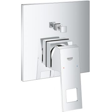 Baterie cada - dus Grohe Eurocube cu montaj incastrat  necesita corp ingropat  crom
