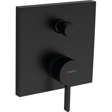 Baterie cada - dus Hansgrohe Finoris montaj incastrat  necesita corp ingropat  negru mat