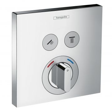 Baterie cada - dus Hansgrohe ShowerSelect cu montaj incastrat  necesita corp ingropat