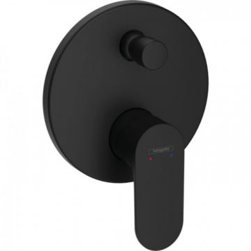 Baterie cada / dus incastrata Hansgrohe Rebris S - Culoare Negru