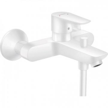 Baterie cada Hansgrohe Talis E, alb mat - Culoare Gri metalic