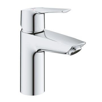 Baterie lavoar Grohe Start S  ventil click-clack  cartus SilkMove 28mm  crom