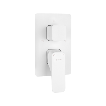 Element extern pentru baterie BOX Deante Hiacynt Alb Mat