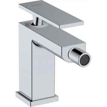 Baterie bideu Hansgrohe Tecturis E  ventil pop-up  crom