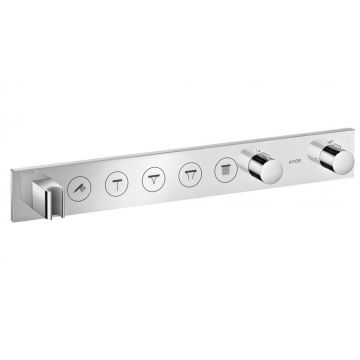 Baterie cada - dus termostatata Axor Select 670x90 cu 5 functii si FixFit cu agatatoare de dus  montaj incastrat  necesita corp ingropat
