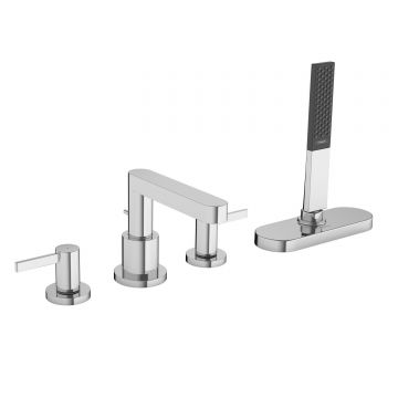 Baterie cada Hansgrohe Finoris din 4 elemente  montare pe cada  necesita corp sBox  crom