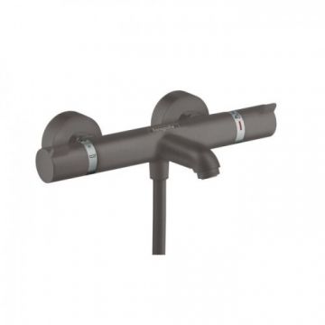 Baterie cada termostatata Hansgrohe Ecostat Comfort, antracit periat - Culoare Gri metalic