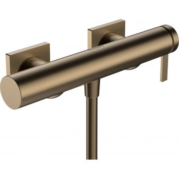 Baterie dus Hansgrohe Tecturis E  bronz periat
