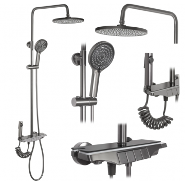 Coloana de dus cu termostat Rea Savio Titanium