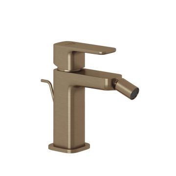 Baterie bideu Kludi, Renon, cu ventil cu tijă, brushed bronz