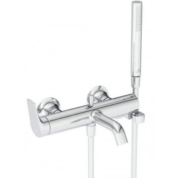 Baterie cada Ideal Standard La Dolce Vita cu set de dus, crom - Culoare Crom