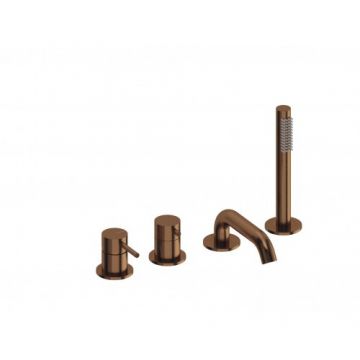 Baterie cada Sanycces Loop cu 4 treceri, rose gold periat - Culoare rose gold