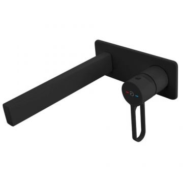 Baterie incastrata lavoar FDesign Zaffiro, negru - Culoare Negru