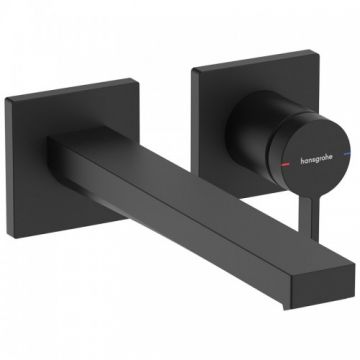 Baterie incastrata lavoar Hansgrohe Tecturis E, negru mat - Culoare Negru