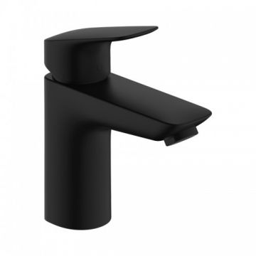 Baterie lavoar Hansgrohe Logis 100, cu ventil, negru mat - Culoare Negru