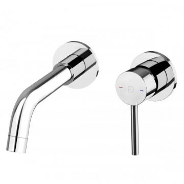 Baterie lavoar incastrata FDesign Flusso - Culoare Crom