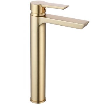 Baterie pentru lavoar Rea Argus High, auriu mat