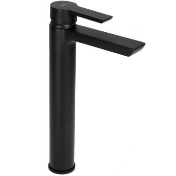 Baterie pentru lavoar Rea Argus High, negru mat