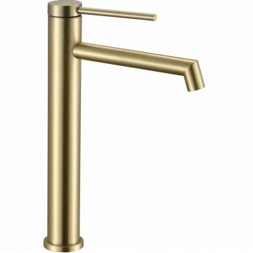 Baterie pentru lavoar Rea Foss High, auriu mat
